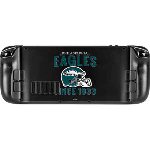 NFL Philadelphia Eagles Helmet Steam Deck Handheld Gaming Computer Skin
